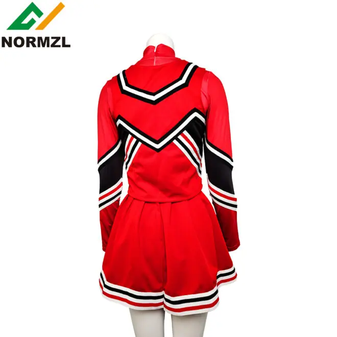 Normzl free design varsity sideline cheer uniforms custom logo sublimation youth school cheerleading uniforms - Image 6