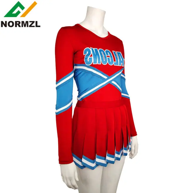 normzl design oem varsity school cheerleader costume sideline cheer practice uniform custom cheerleading dance uniforms - Image 4