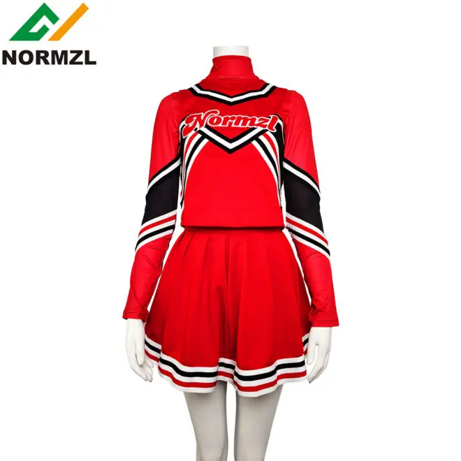 Normzl free design varsity sideline cheer uniforms custom logo sublimation youth school cheerleading uniforms - Image 4