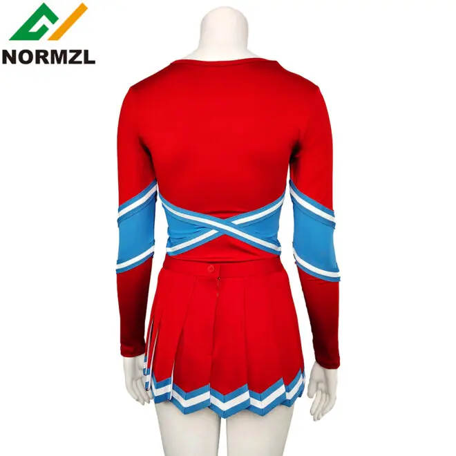 normzl design oem varsity school cheerleader costume sideline cheer practice uniform custom cheerleading dance uniforms - Image 5