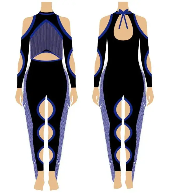 Custom Sequin Dance Uniforms Outfit Fringe Majorette Dance Majorette Uniforma - Image 5