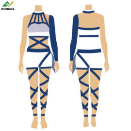 Manufacture supplier free design women sequins fringe majorette dance costume custom dance majorette uniforms