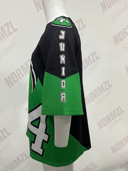 New green cheerleading uniform design - Image 3