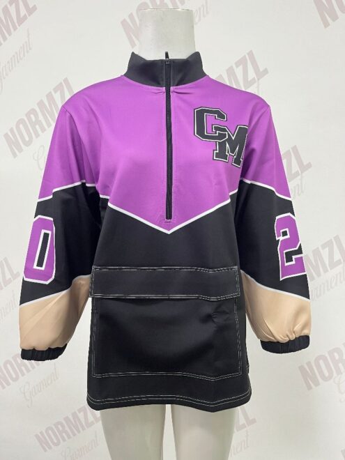 New purple cheerleading uniform design