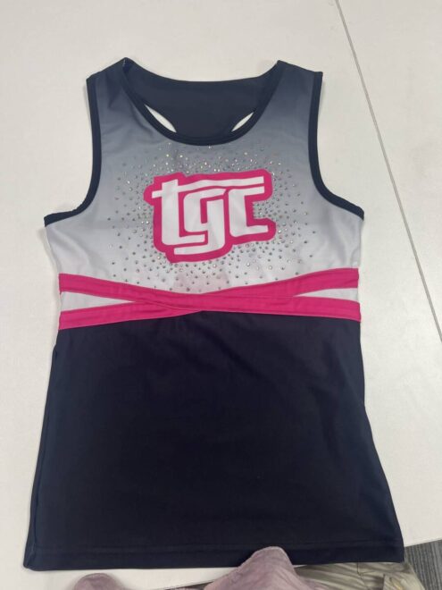 Customize new cheerleading uniforms