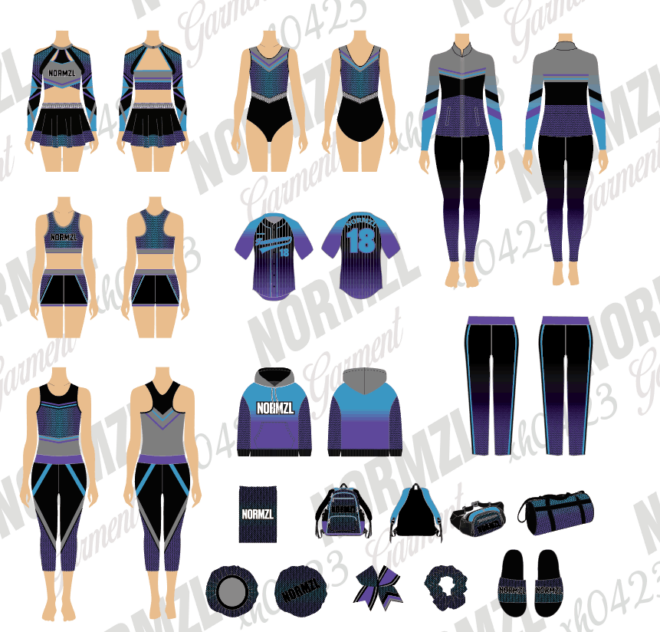 cheerleader costume fashion spandex cheerleading uniform youth  rhinestone all star cheerleading Wear - Image 4