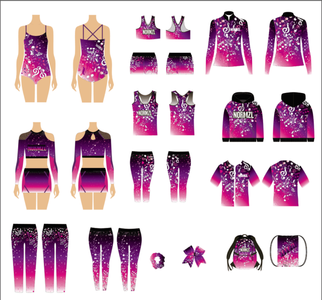 Custom Wholesale Cheerleading Uniforms Shiny Rhinestone Cheerleader Costumes High Quality Cheer Uniform