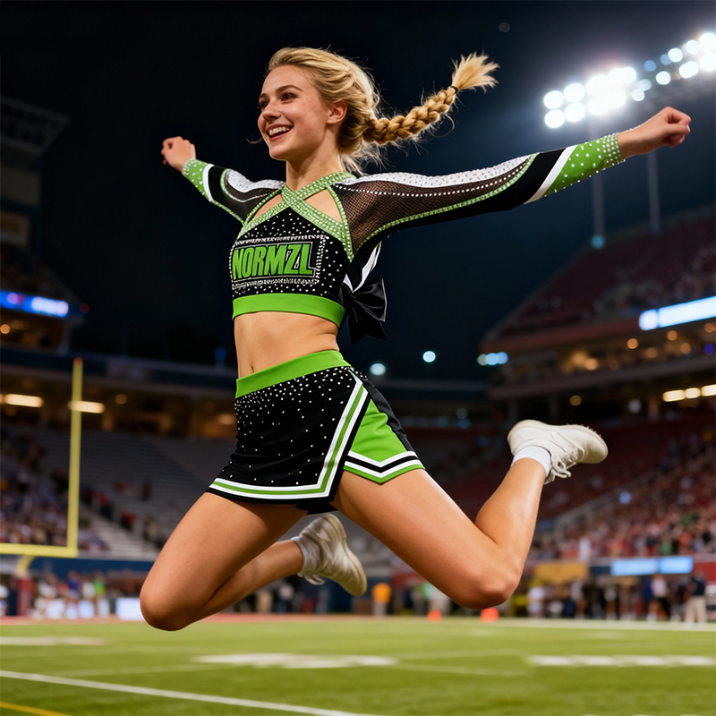 Green Cheer Uniform 03