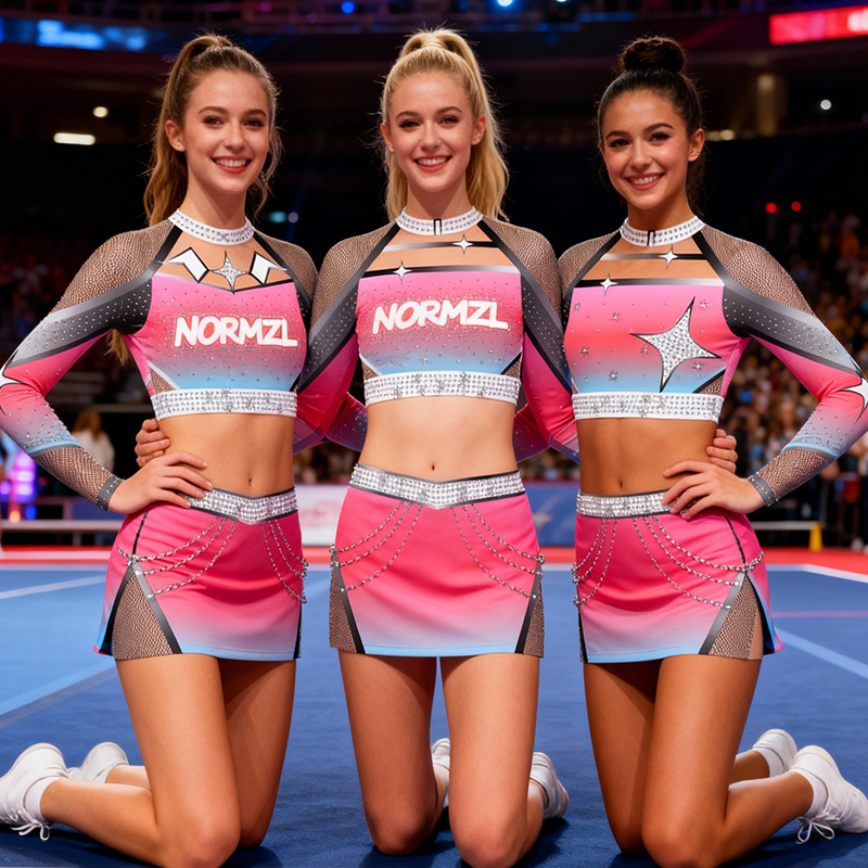 Pink Cheer Uniform 04