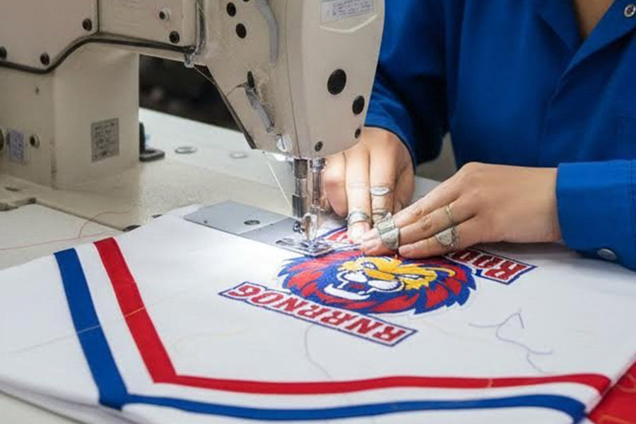 8-Tackle Twill& Embroidery