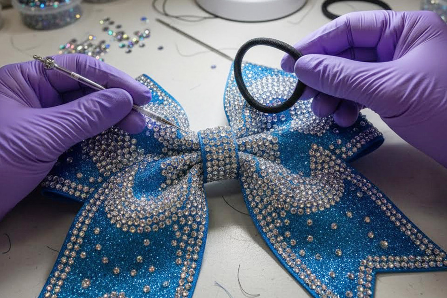 9-Cheer Bows & Scrunchies