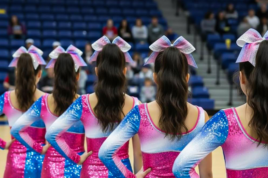 9-Cheer Bows & Scrunchies