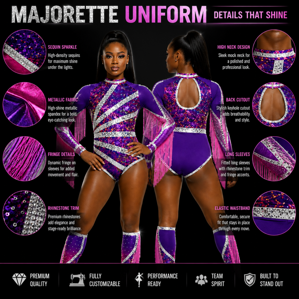 majorette dance uniform (9)