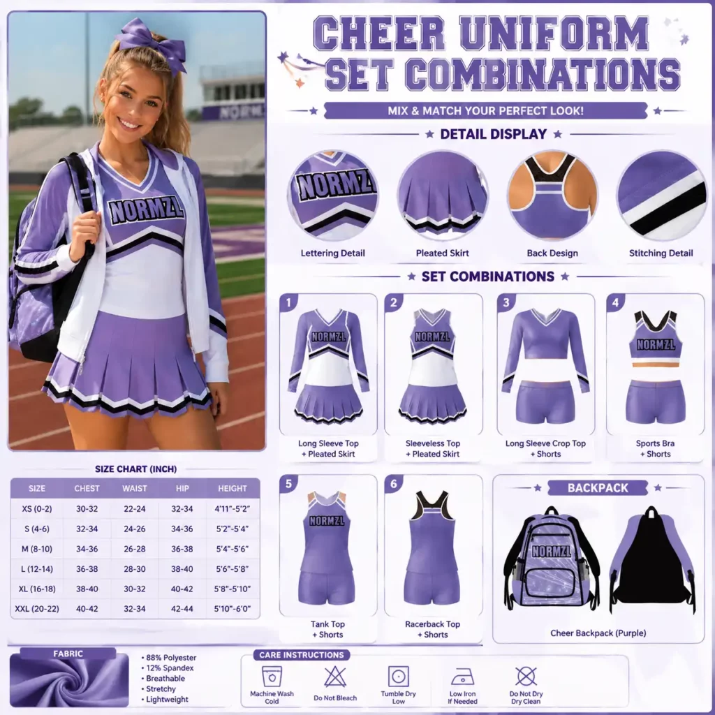 sideline cheer Uniform (3)