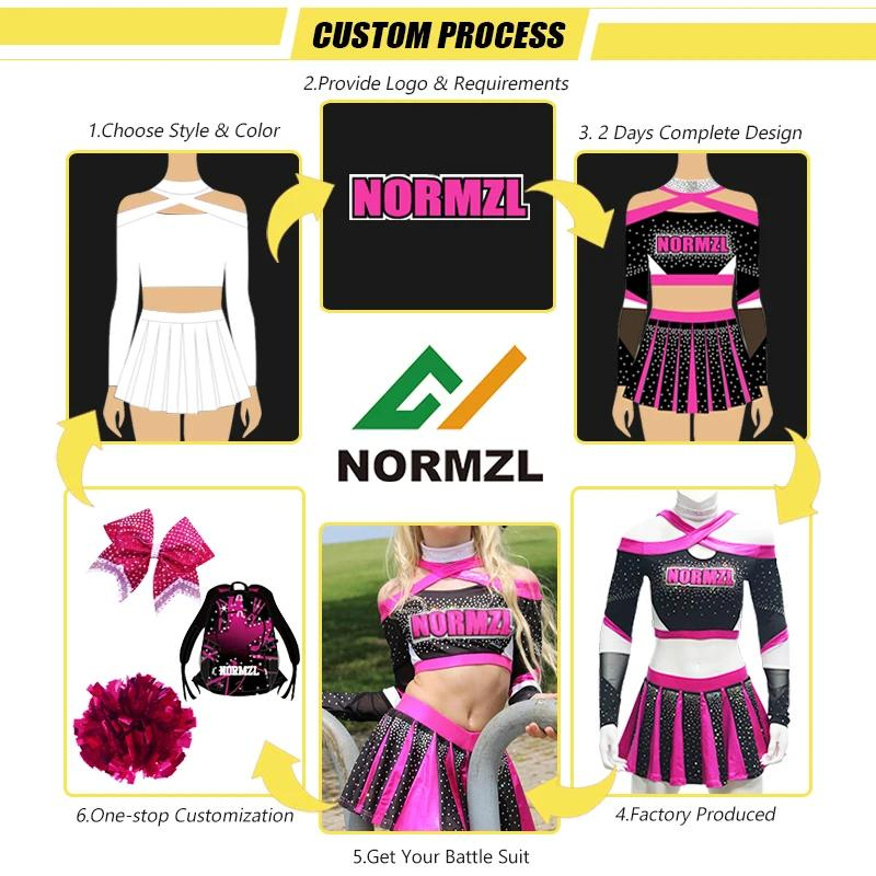 Custom Normzl Cheer uniform
