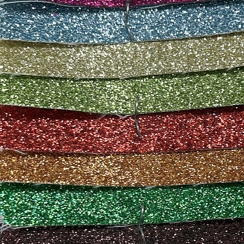 Glitter cheer fabric