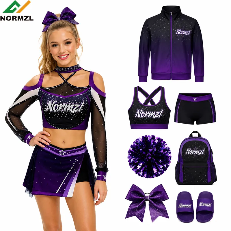 Uniforme de alegría personalizado, todo listo