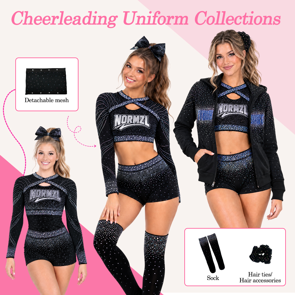 custom cheer uniform and warmups